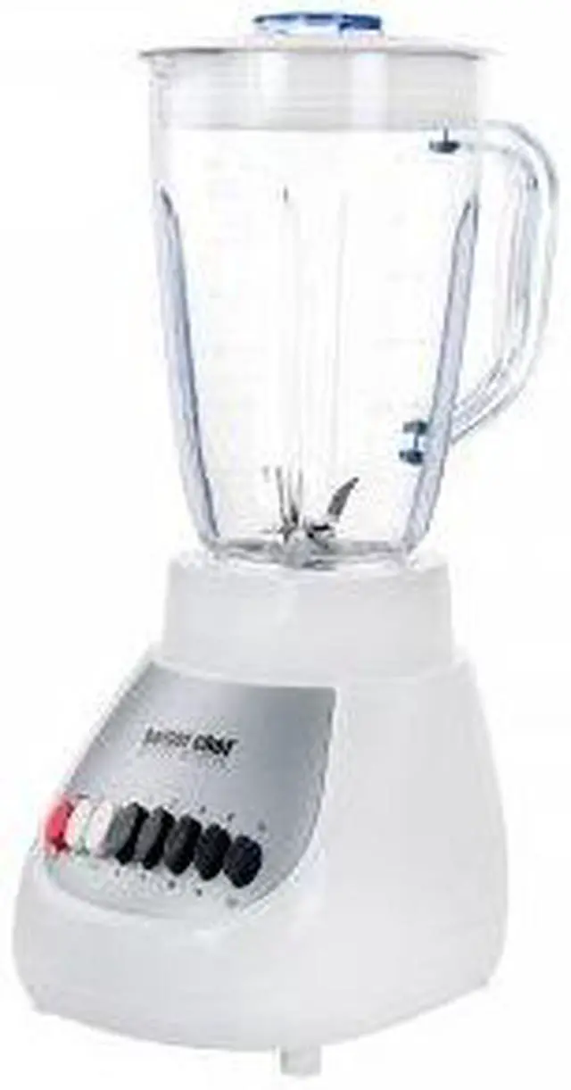 Alt view image 8 of 8 - The Better Chef 10 Speed 350 Watt Plastic Jar Blender in White