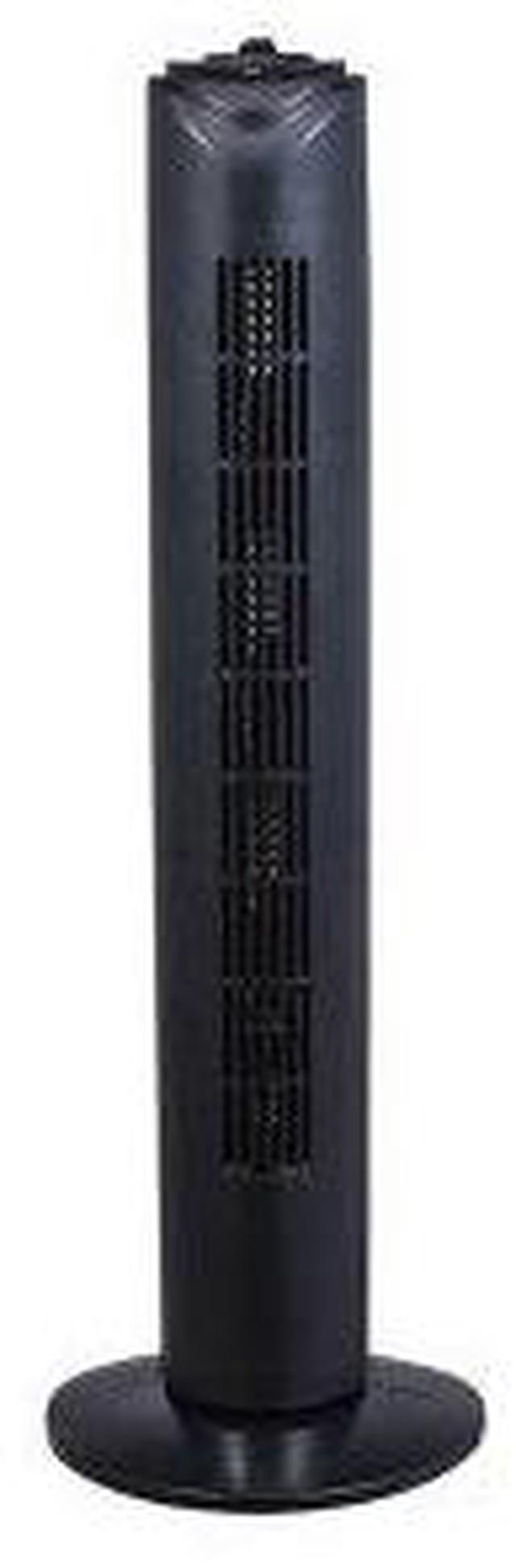 Alt view image 6 of 7 - Optimus F-8449BK 32 Inch 3 Speed Home Oscillating Tower Fan with Timer, Black
