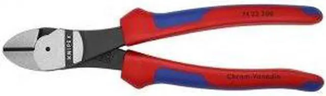 Alt view image 7 of 7 - Knipex Diagonal Cutting Plier,8" L  74 22 200