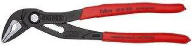 Alt view image 9 of 9 - KNIPEX 87 51 250 10" Knipex Cobra ES Water Pump Pliers Extra-Slim, Plastic Grip