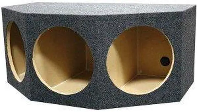 Alt view image 7 of 7 - Qpower QBASS123 *Bass123* Empty Woofer Box (3) 12" Os2