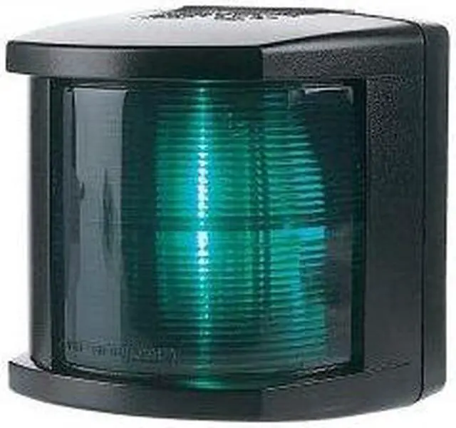 Main image of HELLA STARBOARD NAVIGATION LIGHT INCANDESCENT 2NM BLACK