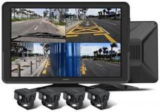 Alt view image 14 of 20 - GekoGear 4 Channel 1080P Dash Cam For Trucks With a 10.1" IPS Screen