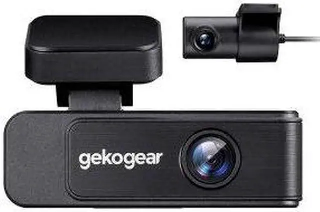 Alt view image 16 of 20 - GekoGear Dual Channel 4K Front and 1080P Rear Dash Cam