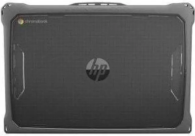 Alt view image 3 of 9 - MAXCases Extreme Shell-F2 Slide Case for HP Fortis Chromebook G10 11" and Clamshell Chromebook 11" G8/G9 Gray/Clear HPESFFCBG10GRY