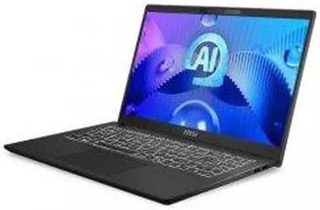 Alt view image 9 of 13 - MSI Modern 15 H AI C1M Modern 15 H AI C1MG-056US 15.6" Notebook - Full HD - Intel Core Ultra 7 155H - 32 GB - 1 TB SSD - Core Black - Intel Chip - 1920 x 1080 - Windows 11 Pro - Intel Arc Graphic
