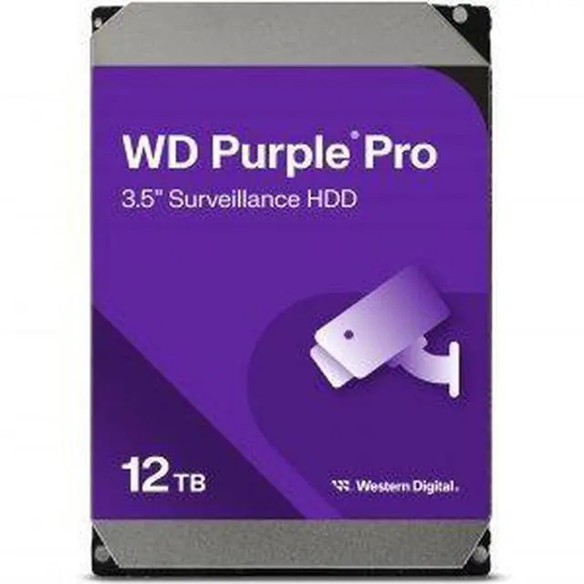 Alt view image 3 of 5 - WD Purple Pro WD122PURP 12TB 7200 RPM 512MB Cache SATA 6.0Gb/s 3.5" Internal Hard Drive