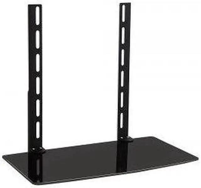 Alt view image 13 of 14 - Mount-It! TV Wall Mount Bracket for Cable Box DVD Player Stereo Components Shelf (1 Shelf) (MI-8401)