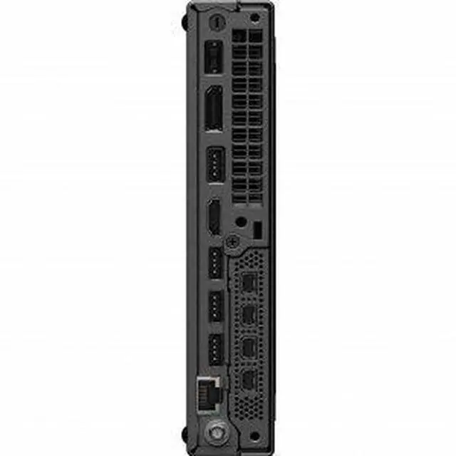 Alt view image 9 of 9 - Lenovo ThinkStation P3 30H0006TUS Workstation - 1 x Intel Core i9 14th Gen i9-14900 - 32 GB - 1 TB SSD - Tiny - Black - Intel Q670 Chip - Windows 11 Pro - 1 x NVIDIA T400 4 GB Graphics - NVMe Controll