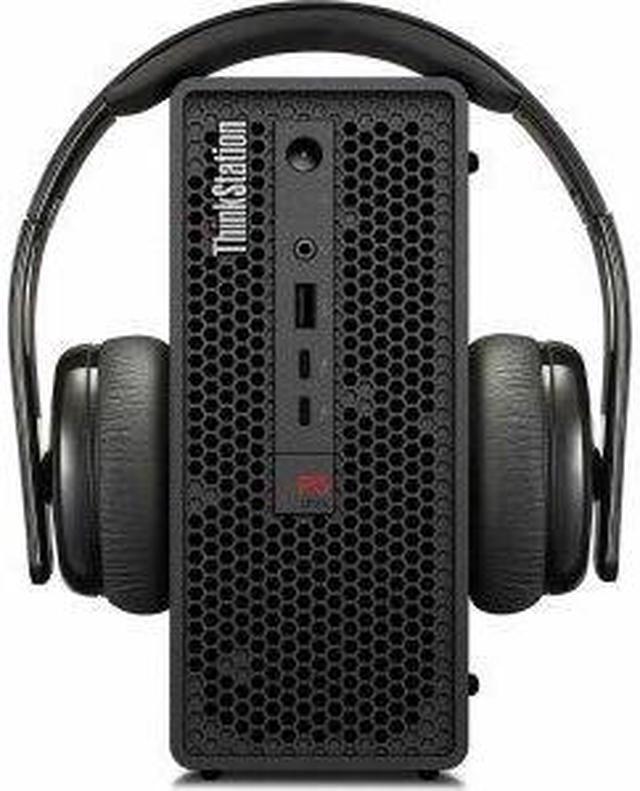 Alt view image 9 of 9 - Lenovo ThinkStation P3 Ultra 30HA0064US Workstation - 1 x Intel Core i7 14th Gen i7-14700 - vPro Technology - 16 GB - 512 GB SSD - Ultra Small - Intel W680 Chip - Windows 11 Pro - 1 x NVIDIA T400 4 GB
