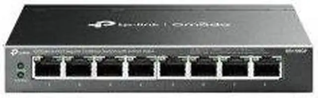 Alt view image 4 of 4 - TP-Link Omada 8-Port Gigabit Desktop Switch with 8-Port PoE+ DS108GP