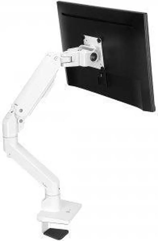 Alt view image 10 of 10 - SIIG Heavy Duty Single Monitor Arm Desk Mount Holds One 34" - 49" Monitor Between 22-44 lbs C-Clamp/Grommet Full Motion Height Adjustable VESA 75/100/200mm Cable Management CE-MT3S11-S1 Brown Box