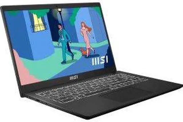 Alt view image 9 of 20 - MSI Modern 15 B13M Modern 15 B13M-886US 15.6" Notebook - Full HD - Intel Core i5 13th Gen i5-1335U - 16 GB - 1 TB SSD - Classic Black - Intel Chip - 1920 x 1080 - Windows 11 Pro - Intel Iris Xe G