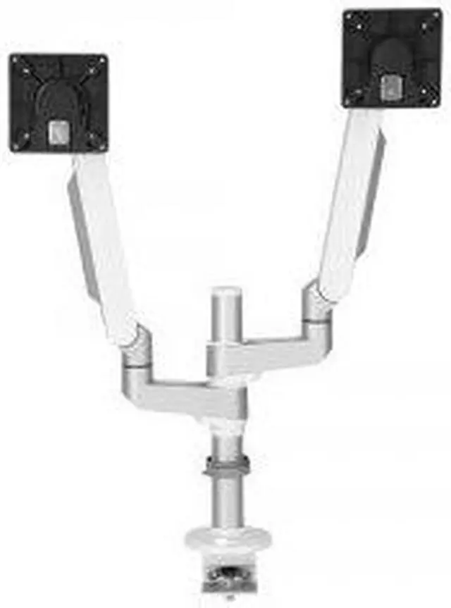 Alt view image 12 of 12 - SIIG MTPRO Dual Monitor Arm Desk Mount, Fully Adjustable Mechanical Spring Design, up to 32" Display, Max 19.8 lbs per arm, VESA 75/100mm, Cable Management, BIFMA and TAA Compliant