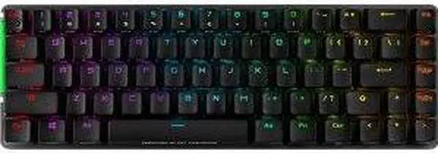 Alt view image 15 of 15 - ASUS ROG Falchion NX Wireless RGB Red Linear Switch Gaming Mechanical Keyboard