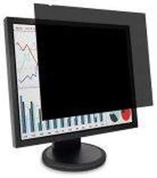 Alt view image 11 of 11 - Kensington MagPro 24.0" (16:9) Monitor Privacy Screen Filter with Magnetic Strip - For 24" Widescreen LCD Monitor - 16:9 - Fingerprint Resistant, Scratch Resistant, Damage Resistant - TAA Co