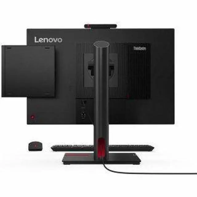 Alt view image 9 of 9 - Lenovo ThinkCentre M70q Gen 5 Desktop - Intel Core i5 14th Gen i5-14400T - 16GB - 512GB SSD - Tiny - Black - Intel Q670 Chip - Windows 11 Pro - Intel UHD Graphics 730 - IEEE 802.11ax - 90W   12TD001RUS