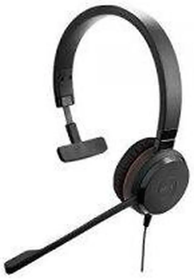 Alt view image 9 of 10 - Jabra Evolve 20SE MS Mono Wired Headset / Music Headphones