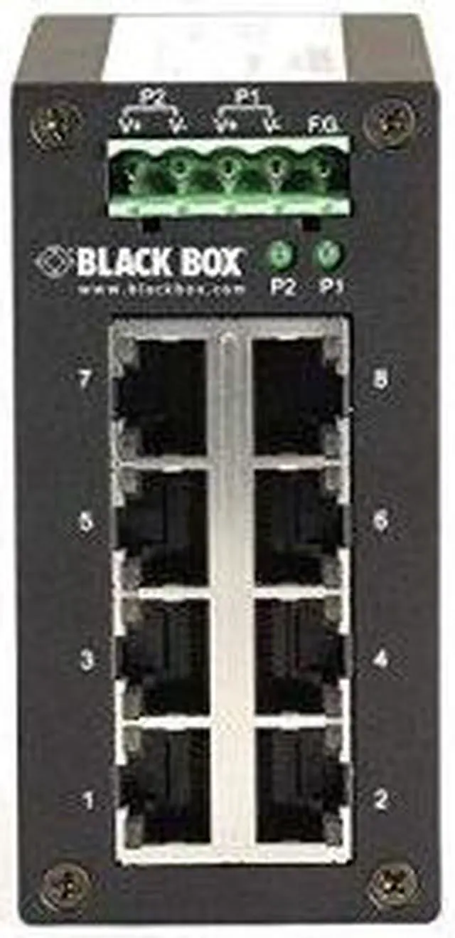 Alt view image 8 of 8 - Black Box Standard Media Converter Switch