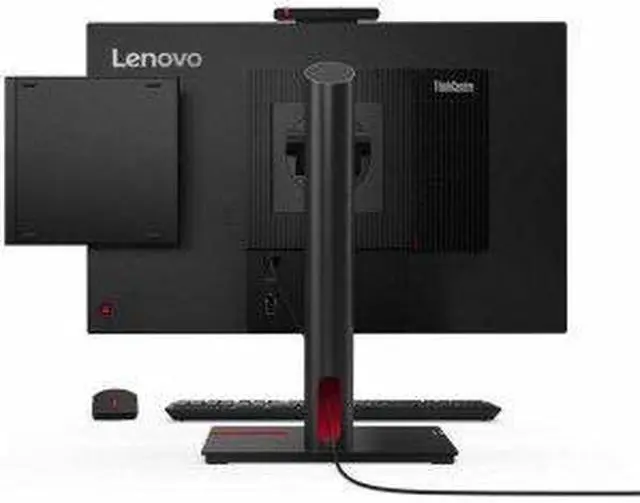 Alt view image 9 of 20 - Lenovo ThinkCentre M70q Gen 5 12TD001MUS Desktop Computer - Intel Core i3 14th Gen i3-14100T - 16 GB - 256 GB SSD - Tiny - Black - Intel Q670 Chip - Windows 11 Pro - Intel UHD Graphics 730 DDR5 SDRAM