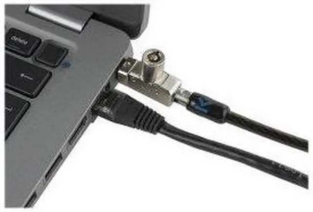 Alt view image 6 of 13 - Kensington Slim N17 2.0 Keyed Laptop Lock for Wedge-Shaped Slots K60500WW