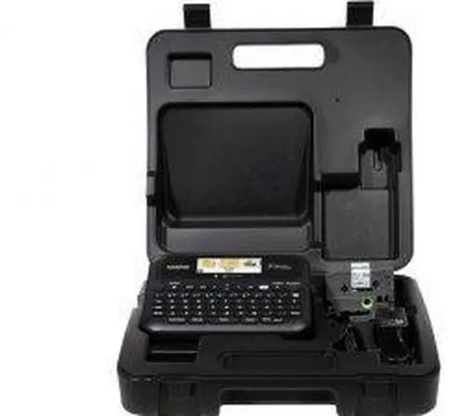 Alt view image 16 of 20 - Brother P-touch Business Professional Connected Label Maker with Case PTD610BTVP
