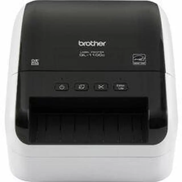 Alt view image 17 of 18 - Brother QL-1100C Desktop Direct Thermal Printer Monochrome Label Print USB