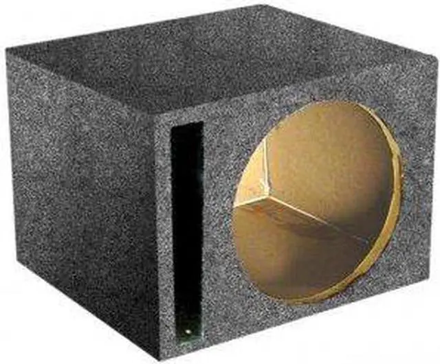 Alt view image 8 of 8 - Qpower QSBASS10 *Sbass10* Empty Woofer Box ; (1)10" Slot Ported