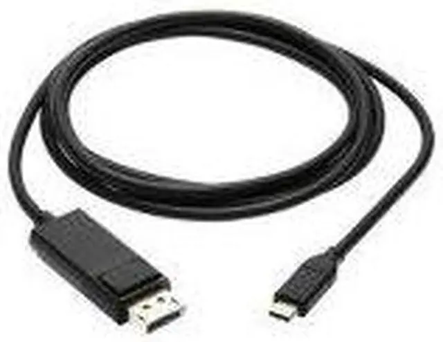 Alt view image 5 of 5 - Tripp Lite U444-006-DP-BE 6 ft. USB-C to Display Port Male to Male Adapter, Black