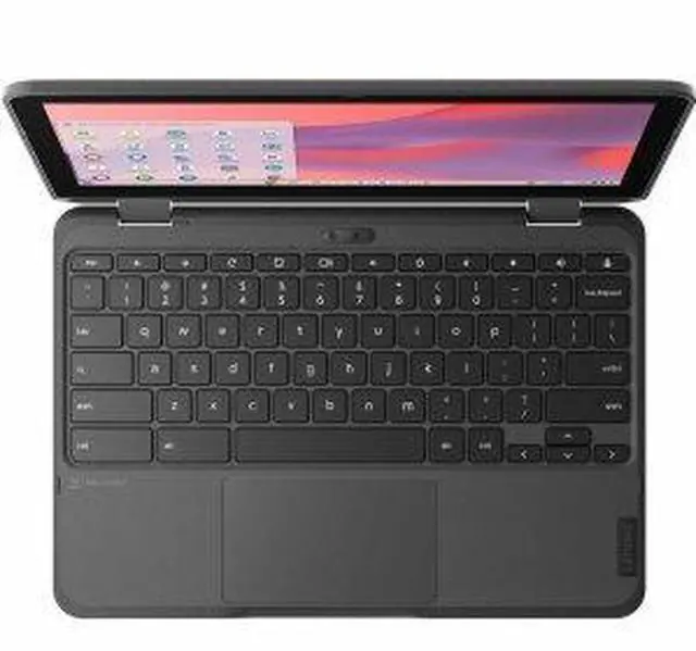 Alt view image 9 of 16 - Lenovo 500e Chromebook Gen 4s 11.6" Touch Screen Intel Processor N100 Intel UHD Graphics 4GB Memory 64GB Storage Chrome OS 83L40000US