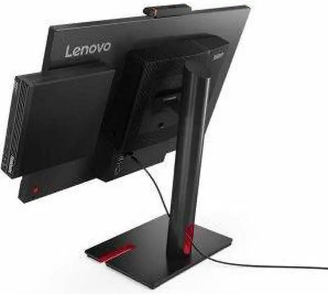 Alt view image 9 of 16 - Lenovo ThinkCentre M75q Gen 5 12RQ000KUS Desktop Computer - AMD Ryzen 5 PRO 8500GE - 16 GB - 512 GB SSD - Tiny - Black - AMD PRO 600 Chip - Windows 11 Pro - AMD Radeon 740M DDR5 SDRAM - English Keyboa