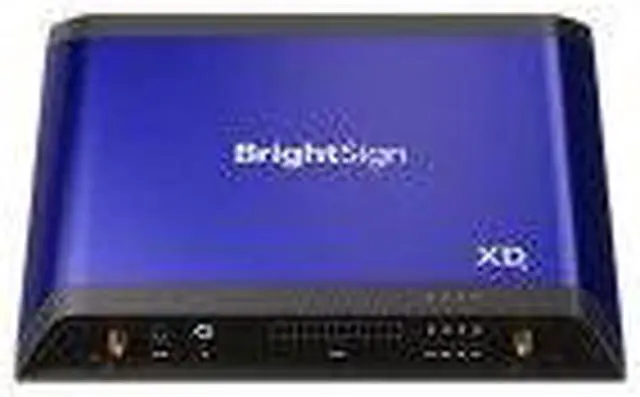 Alt view image 3 of 3 - BrightSign XD235 Digital Signage Appliance - 2160p - HDMI - Wireless LAN - Ethernet