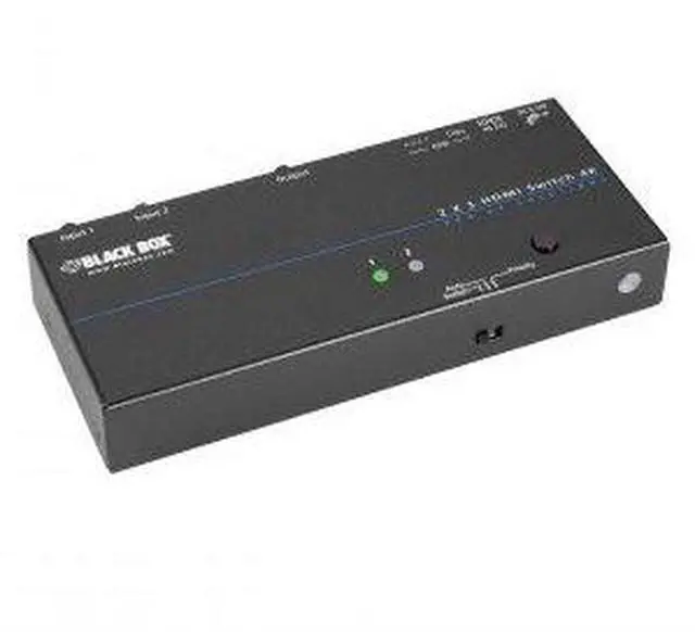 Alt view image 12 of 16 - Black Box Network Services VSW-HDMI2X1-4K 4k Hdmi Switch 2 1