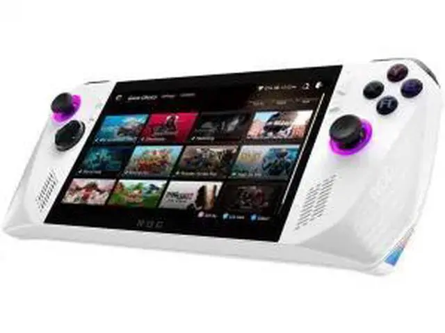 Alt view image 17 of 17 - ASUS - ROG Ally Gaming Handheld Console - Z1 Processor, 512GB, 1080p 120Hz Display, White