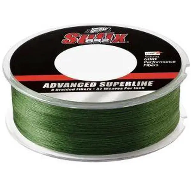 Alt view image 2 of 2 - Sufix 832 Advanced Superline Braided Fishing Line 600 yd 80lb Green