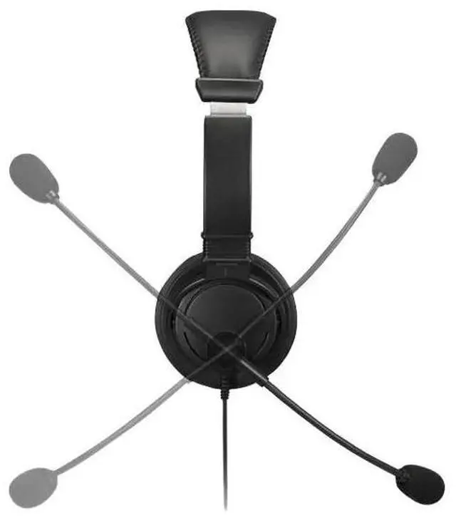 Alt view image 13 of 13 - kensington hi-fi usb headphones with mic & volume control button (k33065ww)