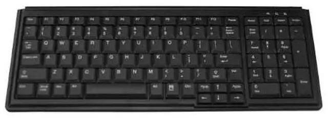 Alt view image 6 of 6 - TG3 Electronics KBA-TG103-BNUNUS TG3 Keyboard - Black, 103 Key Low Profile/Small Footprint