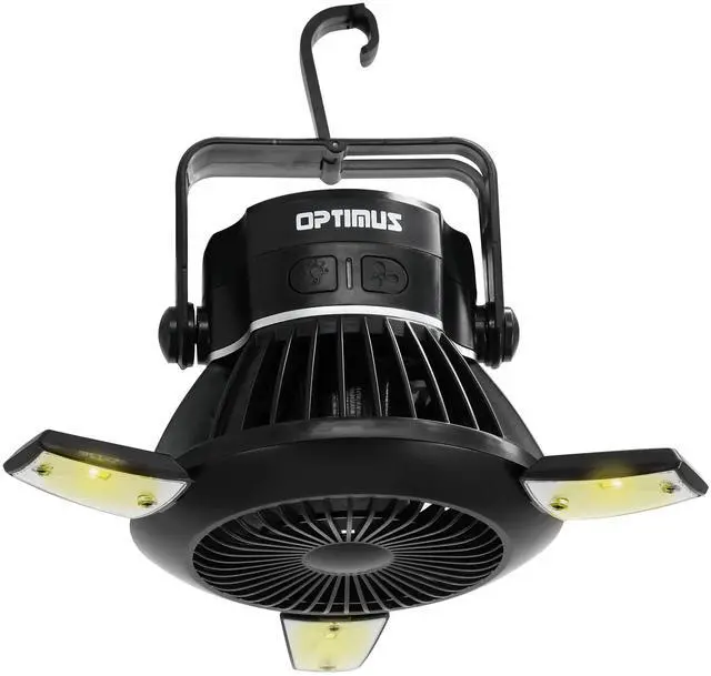 Alt view image 8 of 8 - Optimus 4 in 1 Outdoor Fan wtih LED Light