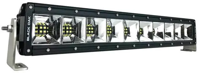 Alt view image 4 of 5 - Black Oak Pro Series 20" Scene Light Bar - Black