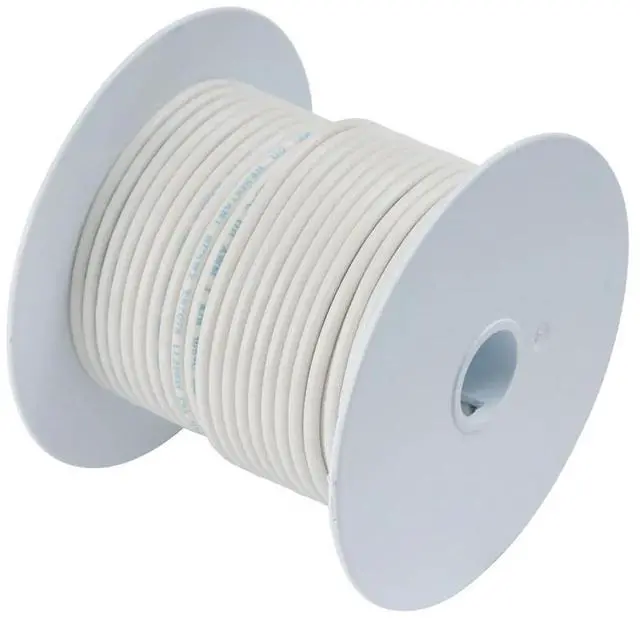 Alt view image 2 of 2 - Ancor White 6 AWG Tinned Copper Wire - 25'