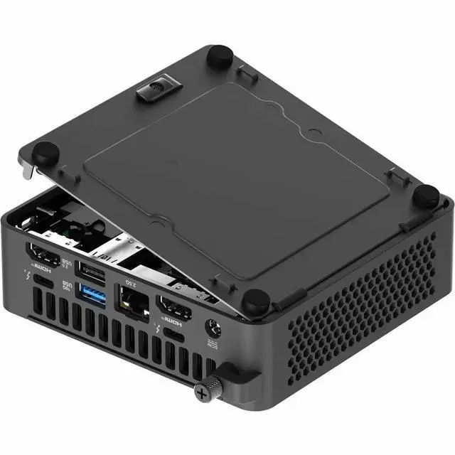 Alt view image 2 of 6 - Asus NUC 15 Pro NUC15CRKV7 Barebone  Mini PC - Intel Core Ultra 7 265H Intel Chip - 96 GB DDR5 RAM Support - Intel Arc Graphics Graphic - IEEE 802.11be - RJ-45 - 2 M.2 Interface - 2.5 Gigabit Ethernet