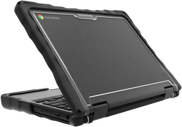 Alt view image 9 of 9 - Gumdrop Droptech For Dell 3110 Chromebook (2-IN-1) - For Dell Chromebook - Transparent - Bump Resistant, Drop Resistant, Impact Resistant, Scratch Resistant, Shock Absorbing - Rubber - Rugged - TAA Co