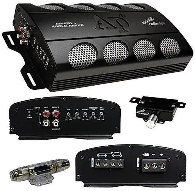 Alt view image 13 of 13 - Audiopipe APCLE10001D Audiopipe Class D Power Amplifier 1000w