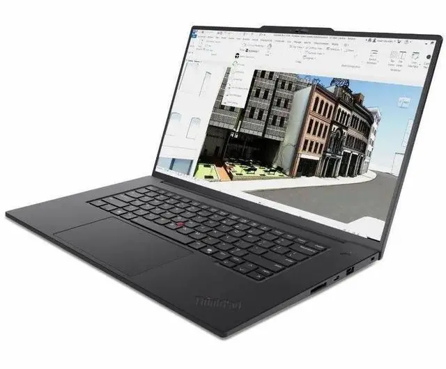 Alt view image 8 of 8 - Lenovo ThinkPad P1 Gen 8 16" Touchscreen Notebook - Intel Core Ultra 7 255H - 32 GB - 1 TB SSD - Windows 11 Pro - NVIDIA RTX PRO 1000 Blackwell 8 GB - Webcam - Wi-Fi 7 (21Q8001MUS)