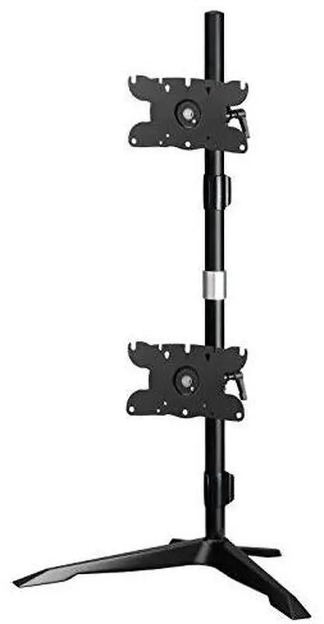 Alt view image 6 of 6 - Dual Monitor Stand Vertical Mount Max 32" Monitors