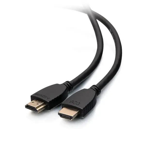 Alt view image 3 of 3 - C2G Core Series 6ft High Speed HDMI Cable with Ethernet 4K HDMI Cable HDMI 2.0 4K 60Hz 2 Pack C2G21001
