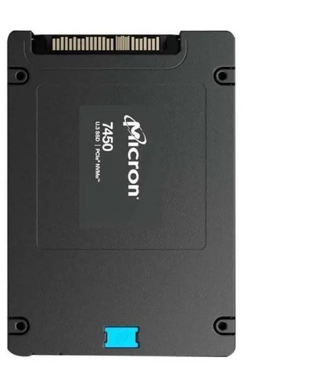 Alt view image 4 of 4 - Micron 7450 MAX 6400GB internal SSD Enterprise Mixed Use 2.5" U.3 PCIe 4.0 x4 Model MTFDKCB6T4TFS-1BC1ZABYYR