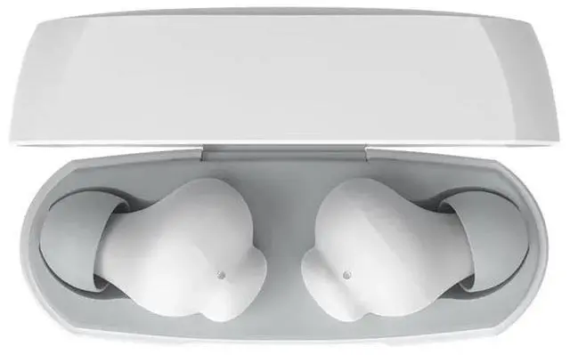 Alt view image 8 of 8 - Belkin SoundForm Nano 2 True Wireless Earbuds for Kids - White