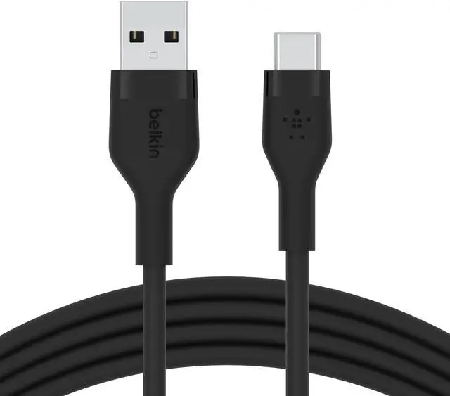 Alt view image 7 of 7 - Belkin 15W USB-C to USB-A Cable Model CAB008BT2MBK
