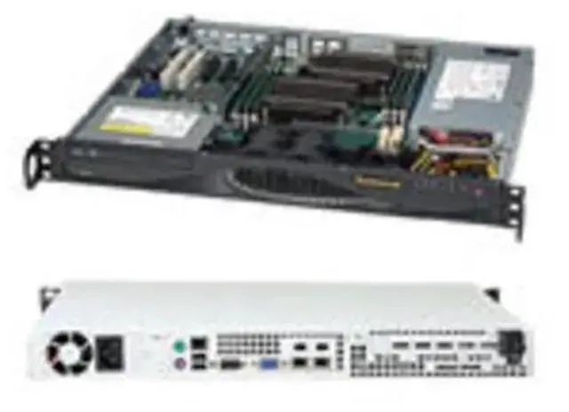 Alt view image 5 of 5 - Supermicro SuperChassis Black